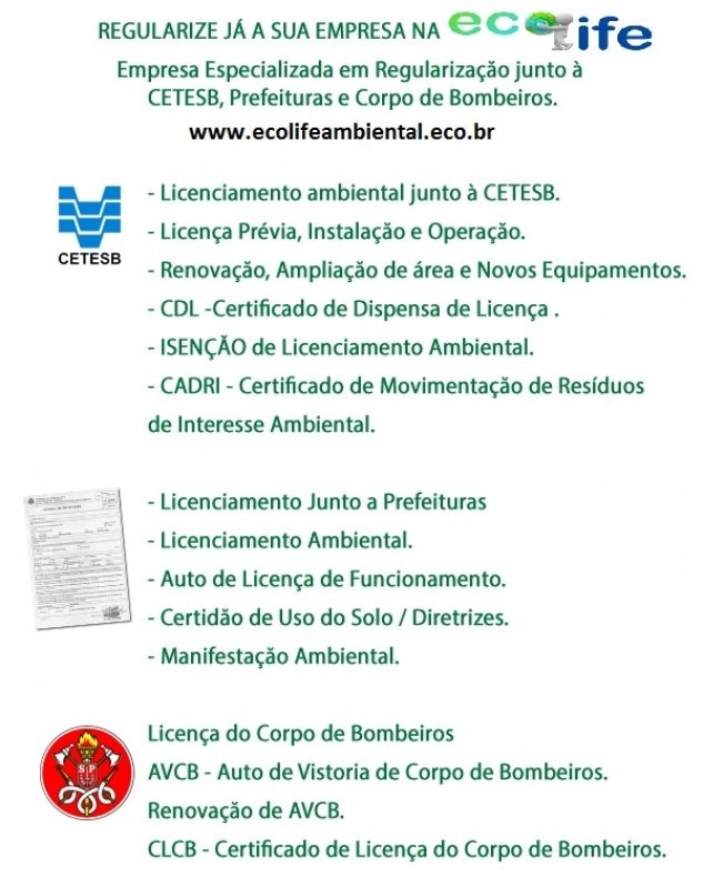 Emitir Licenciamento Ambiental de Empresas Votuporanga - Licenciamento Ambiental Estudos Ambientais