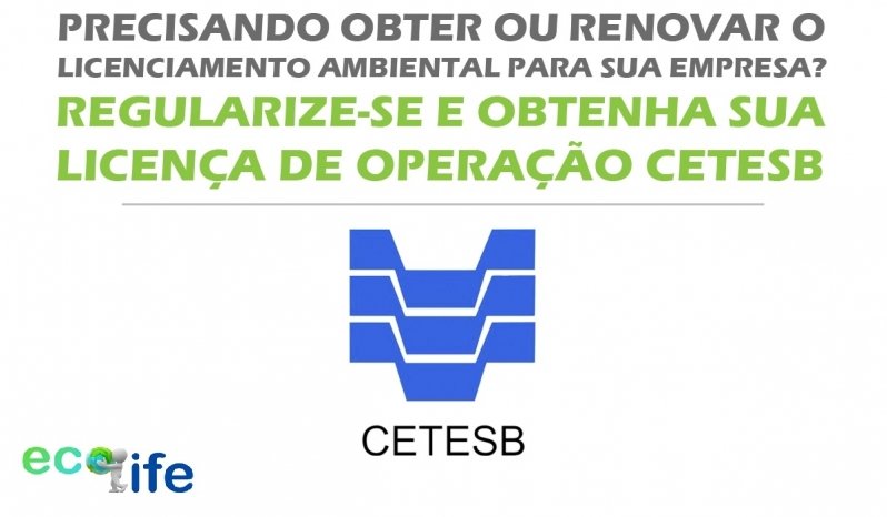 Licença de Operação Cetesb Consulta Parque do Otero - Licença de Operação Fepam