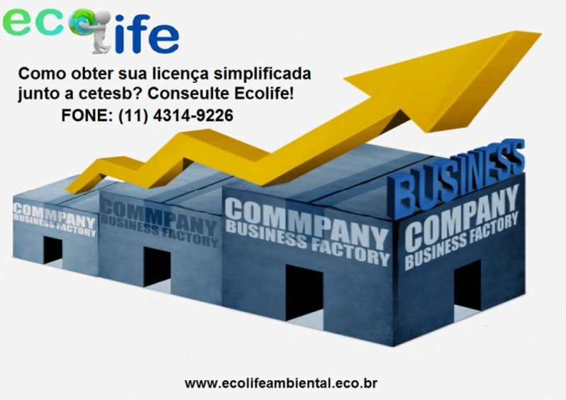 Solicitar Licença Cetesb Microempresa Cidade Jardim - Licença Provisória Cetesb