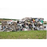 destinação e tratamento dos resíduos sólidos Parque São Domingos